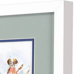 Kirklands Home Bathtub Pups Framed Art Prints, Set of 2