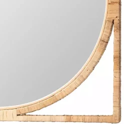 Kirklands Home Bayan Natural Rattan Wall Mirror Hot