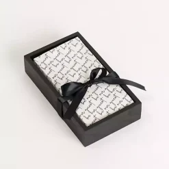 Kirklands Home Be Our Guest Napkin and Napkin Holder Set Clearance