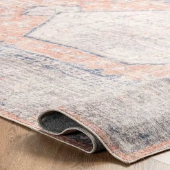 Kirklands Home Bea Distressed Vintage Washable Area Rug, 8x10 Online