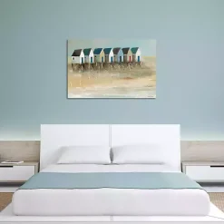Kirklands Home Beach Cabins Canvas Art Print Multi Best