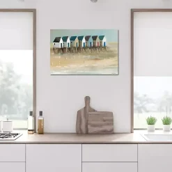 Kirklands Home Beach Cabins Canvas Art Print Multi Best