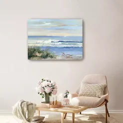 Kirklands Home Beach Combers Coastal Canvas Wall Art Hot