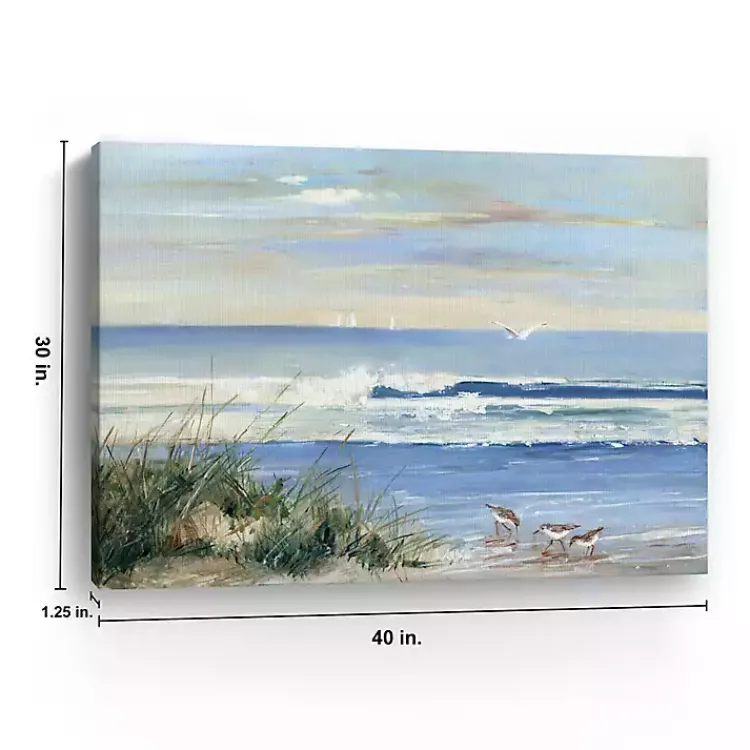 Kirklands Home Beach Combers Giclee Canvas Art Print, 40x30 Blue Online