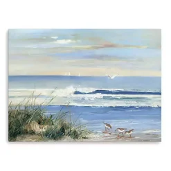 Kirklands Home Beach Combers Giclee Canvas Art Print, 48x36 in. Blue Sale