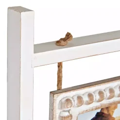 Collage Frames>Kirklands Home Beaded Frame Photo Collage Ladder White