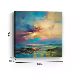 Kirklands Home Before Nightfall Canvas Art Print, 30x30 in. New