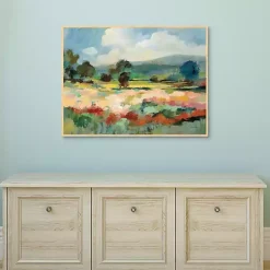 Kirklands Home Before the Summer Rain Framed Canvas Art Print Clearance