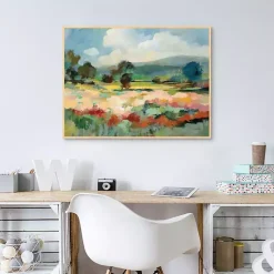 Kirklands Home Before the Summer Rain Framed Canvas Art Print Clearance