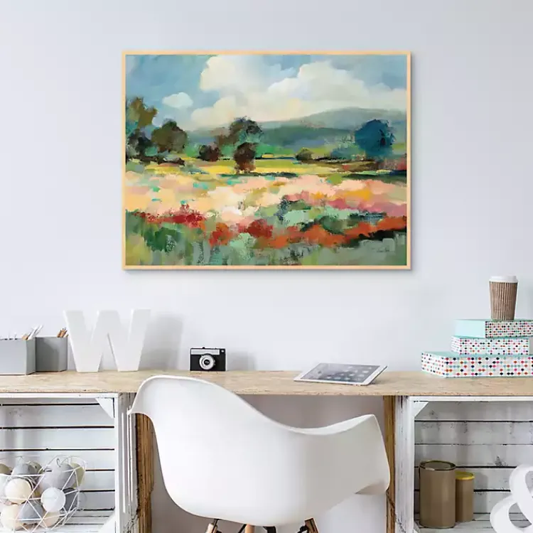 Kirklands Home Before the Summer Rain Framed Canvas Art Print Clearance