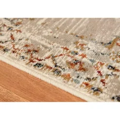 Kirklands Home Beige and Gold Medallion Area Rug, 5x7 Outlet