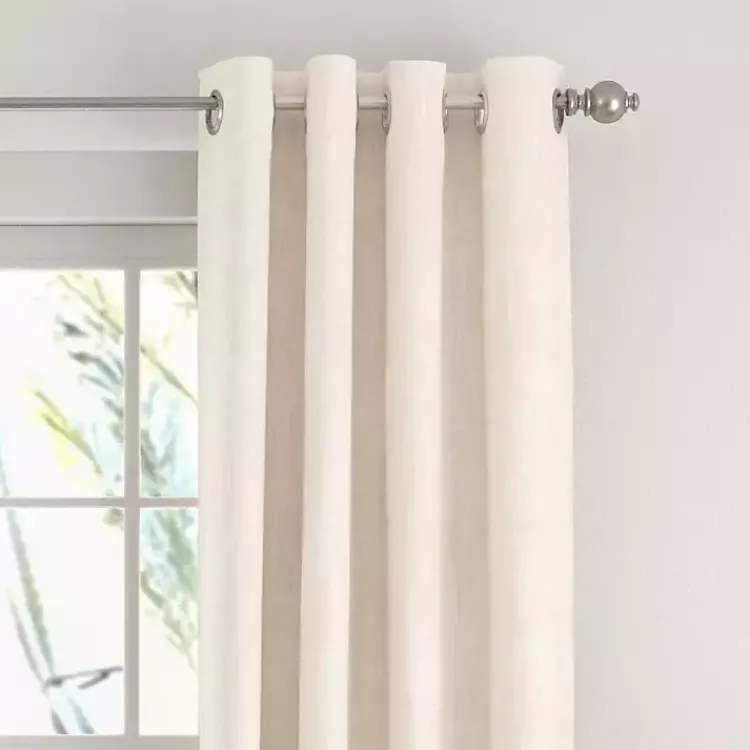 Kirklands Home Beige Blackout Curtains, 84 in. Tan New