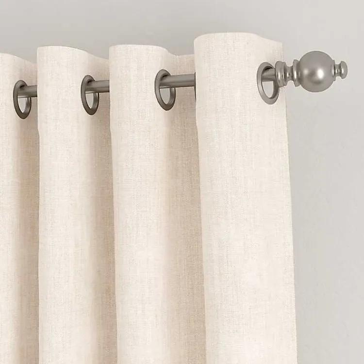 Kirklands Home Beige Blackout Curtains, 84 in. Tan New