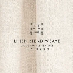 Kirklands Home Beige Blackout Curtains, 84 in. Tan New