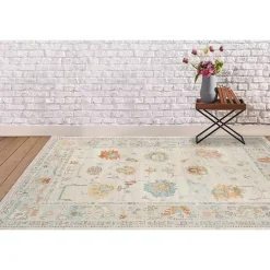 Kirklands Home Beige Bohemian Area Rug, 5x8 Tan Online