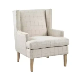Kirklands Home Beige Decker Martha Stewart Accent Chair Brown