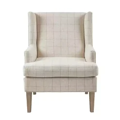 Kirklands Home Beige Decker Martha Stewart Accent Chair Brown