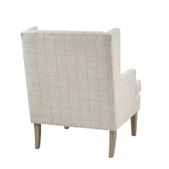 Kirklands Home Beige Decker Martha Stewart Accent Chair Brown