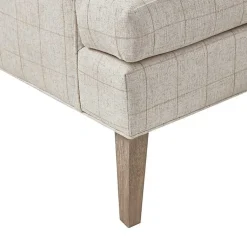 Kirklands Home Beige Decker Martha Stewart Accent Chair Brown
