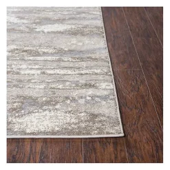 Kirklands Home Beige Edward Abstract Area Rug, 8x10