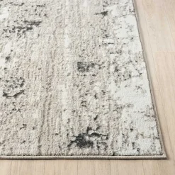 Kirklands Home Beige Gray Indoor Area Rug, 5x7 New