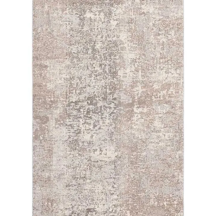 Kirklands Home Beige Madison Abstract Area Rug, 5x7 Tan Sale