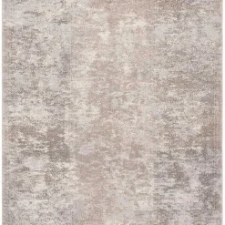 Kirklands Home Beige Madison Abstract Area Rug, 6x6 Tan Hot