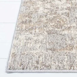 Kirklands Home Beige Madison Abstract Area Rug, 6x6 Tan Hot