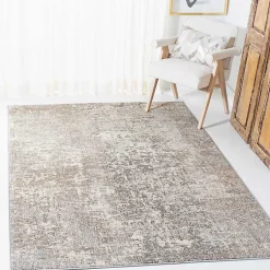 Kirklands Home Beige Madison Abstract Area Rug, 8x10 Tan Online