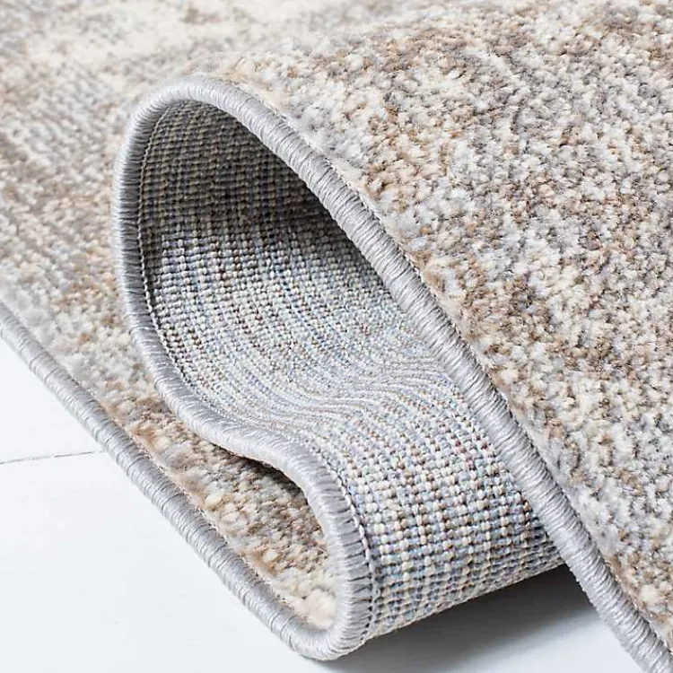 Kirklands Home Beige Madison Abstract Area Rug, 8x10 Tan Online