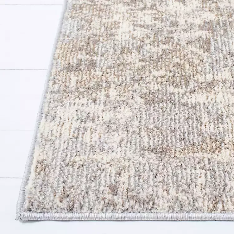 Kirklands Home Beige Madison Abstract Runner, 2x8 Tan Online