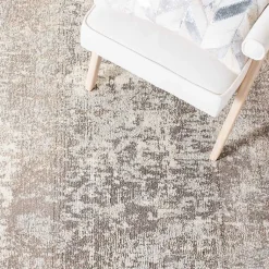 Kirklands Home Beige Madison Abstract Runner, 2x8 Tan Online