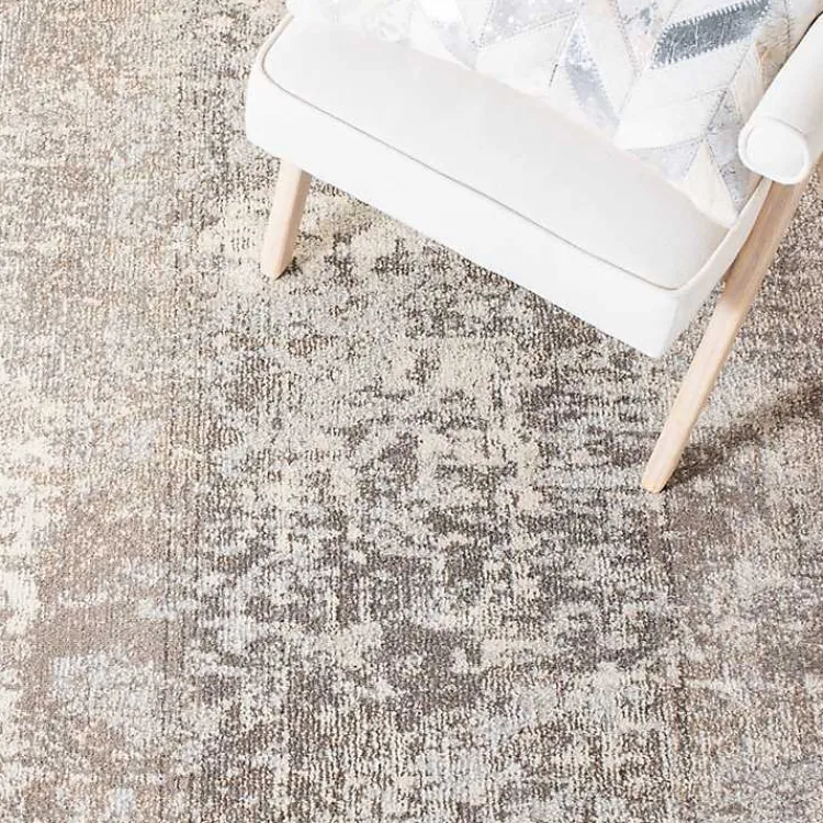 Kirklands Home Beige Madison Abstract Runner, 2x8 Tan Online