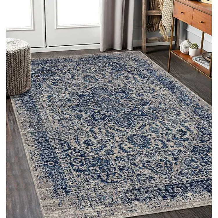 Kirklands Home Beige Manning Power Loomed Area Rug, 5x7 Online