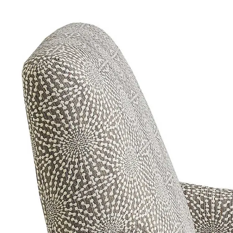 Kirklands Home Beige Pattern Liam Push-Back Recliner Outlet