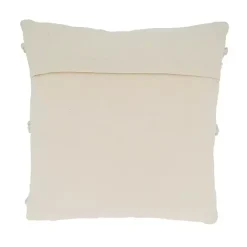 Pillows>Kirklands Home Beige Pom Pom Stripe Pillow Ivory