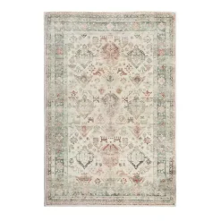 Kirklands Home Beige Rosette Area Rug, 7x9 Best