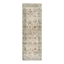 Kirklands Home Beige Rosette Runner, 2x7 Best