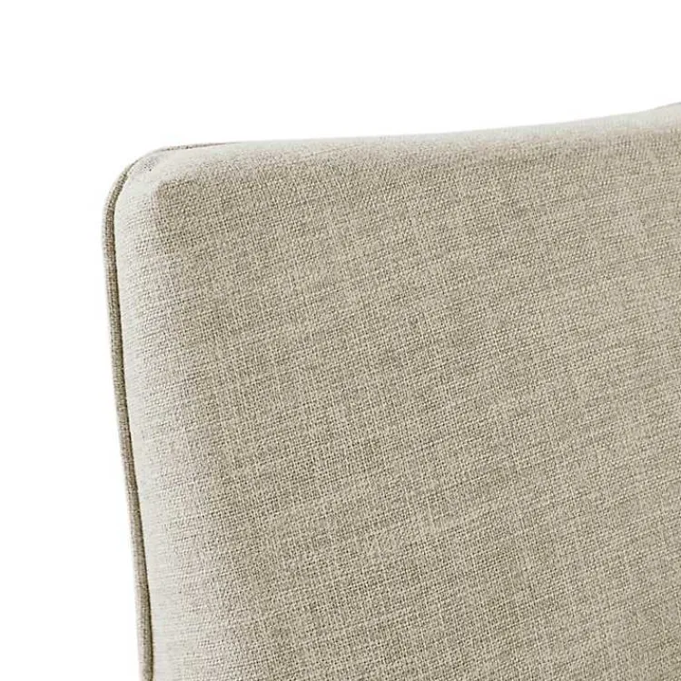 Kirklands Home Beige Skirted Swivel Martha Stewart Accent Chair Tan Sale