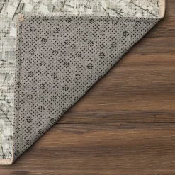 Kirklands Home Beige Sotho Washable Area Rug, 5x7 Tan Outlet