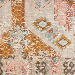 Kirklands Home Beige Southwestern Mosaic Outdoor Area Rug, 5x7 Sale