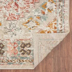 Kirklands Home Beige Southwestern Mosaic Outdoor Area Rug, 5x7 Sale