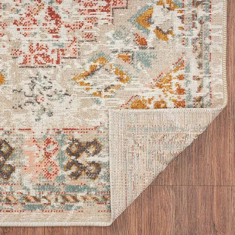 Kirklands Home Beige Southwestern Mosaic Outdoor Area Rug, 5x7 Sale