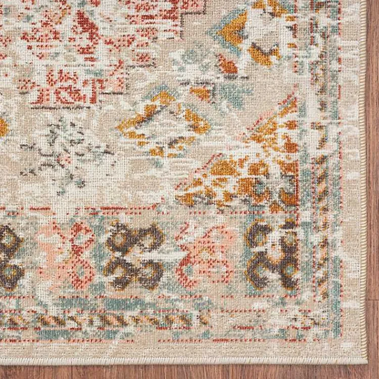 Kirklands Home Beige Southwestern Mosaic Outdoor Area Rug, 5x7 Sale