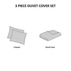 Kirklands Home Beige Waffle Weave 3-pc. Queen Duvet Cover Set Tan Online