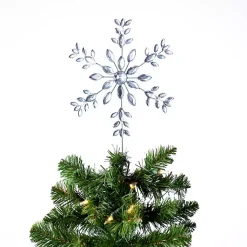 Christmas Tree Decorations>Kirklands Home Bejeweled Star Christmas Tree Topper Clear