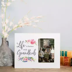 Picture Frames>Kirklands Home Better with Grandkids Picture Frame White