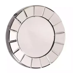 Kirklands Home Beveled Glass Round Wall Mirror Clearance