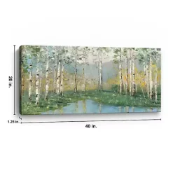 Kirklands Home Birch River Giclee Canvas Art Print Outlet