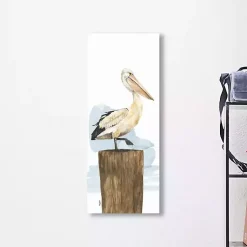 Kirklands Home Birds of the Coast Panel III Canvas Art Print Multi Hot